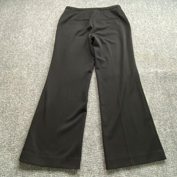 Chico's Pants Women's Small 4 Short Black Dress Wide‎ Leg Career Office 30x28.5 - Picture 12 of 12